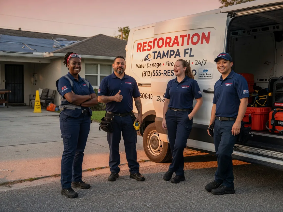 Water Damage Restoration company in Coupland, TX